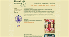 Desktop Screenshot of kauairoastery.com